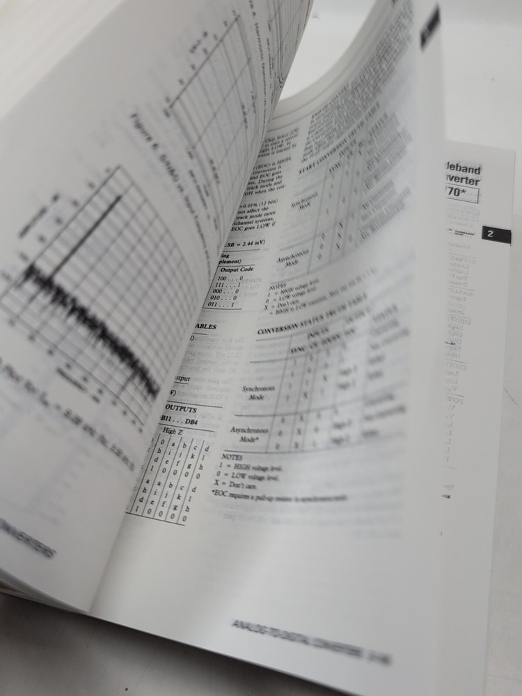 Electronics Book: Analog Devices, Data Converter Reference Manual Vol 1&2 1992