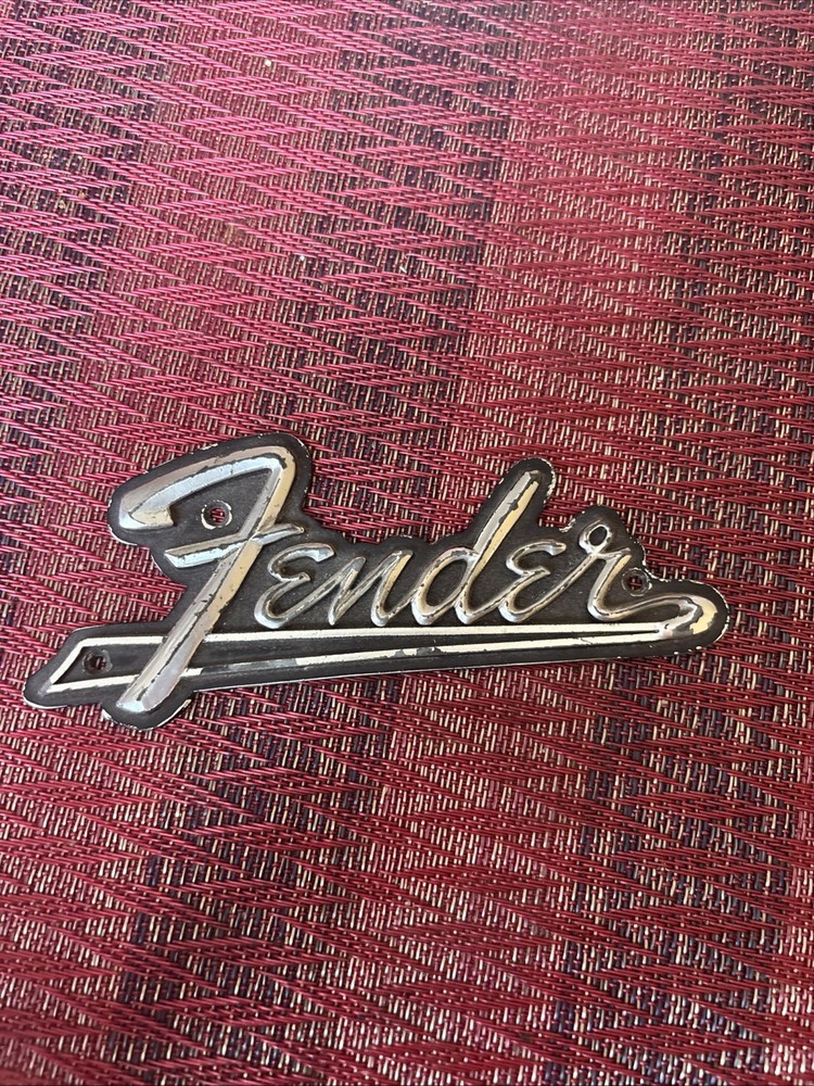 Fender Tail amp/ case logo 1963 Black/silver