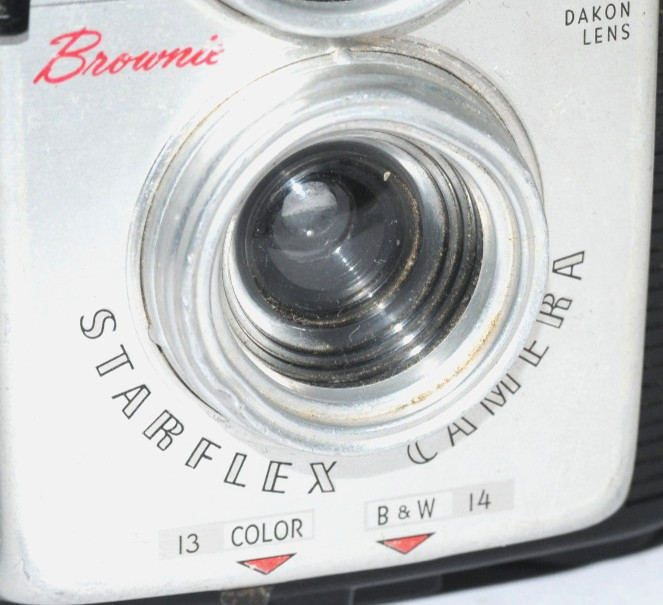 Kodak Brownie Starflex Camera & Carrying Strap -TESTED- Read Description