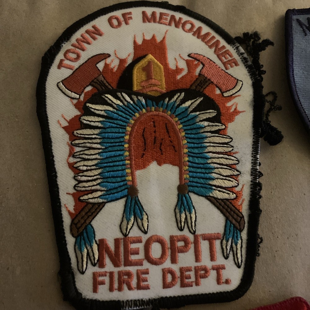 Vintage Wisconsin fire patches (5)