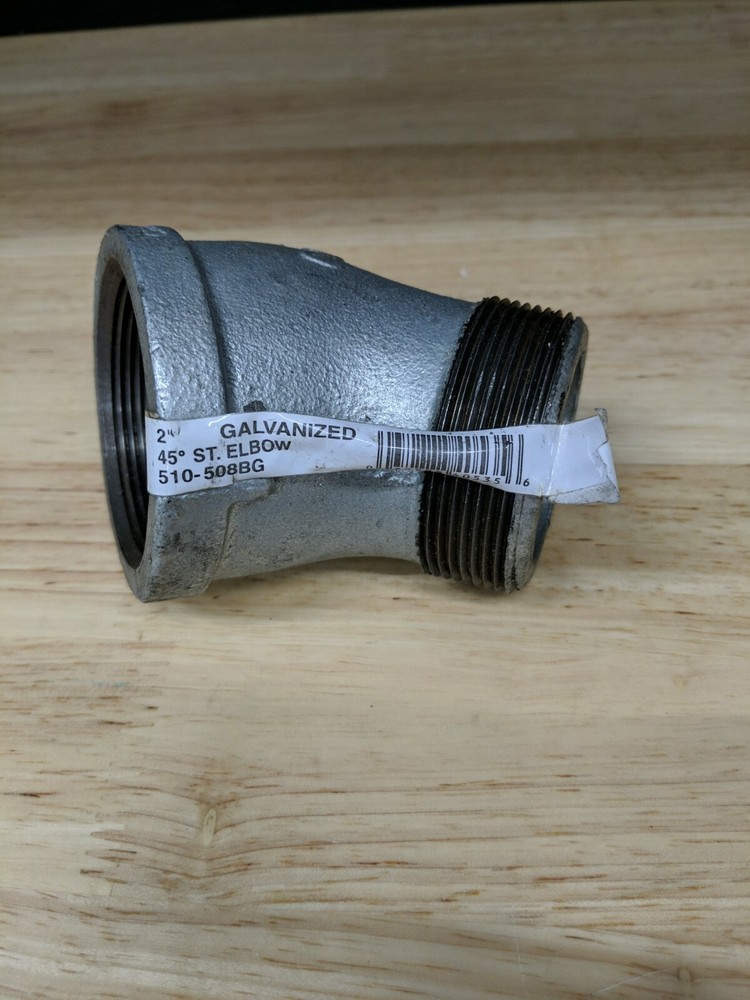 STREET ELBOW 45 2"GALV 510-508BG