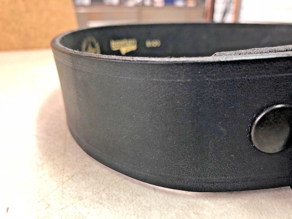 Boston Leather 1-3/4" Garrison Leather Belt, Size 26