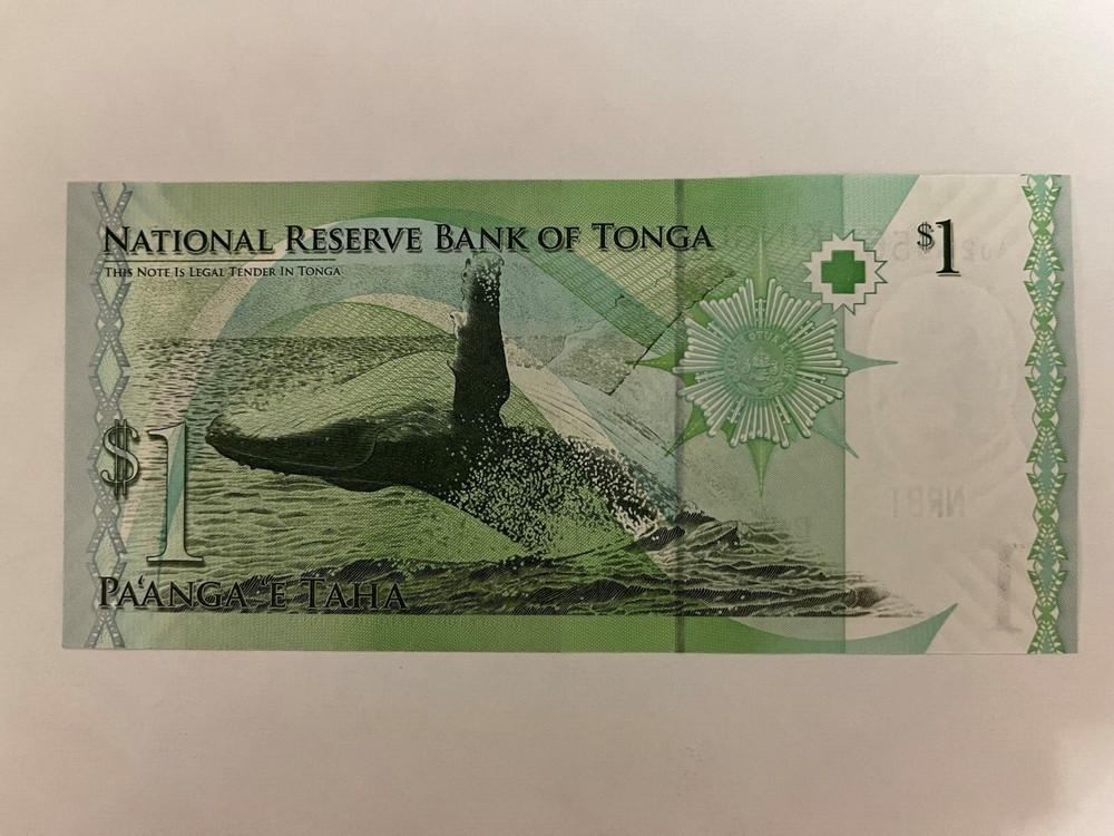 2009 Tonga 1 Pa'anga World Banknote