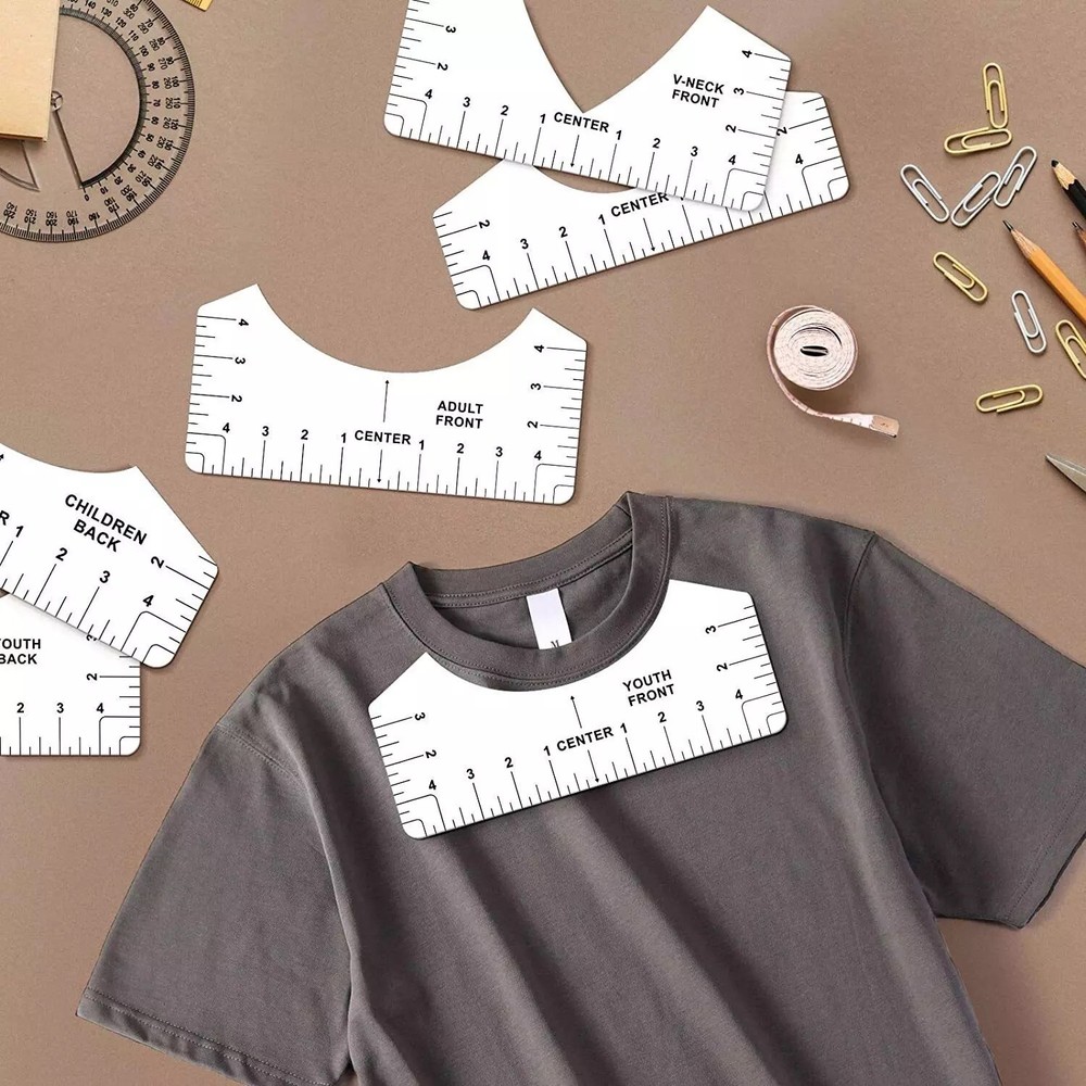 T-Shirt Alignment Ruler