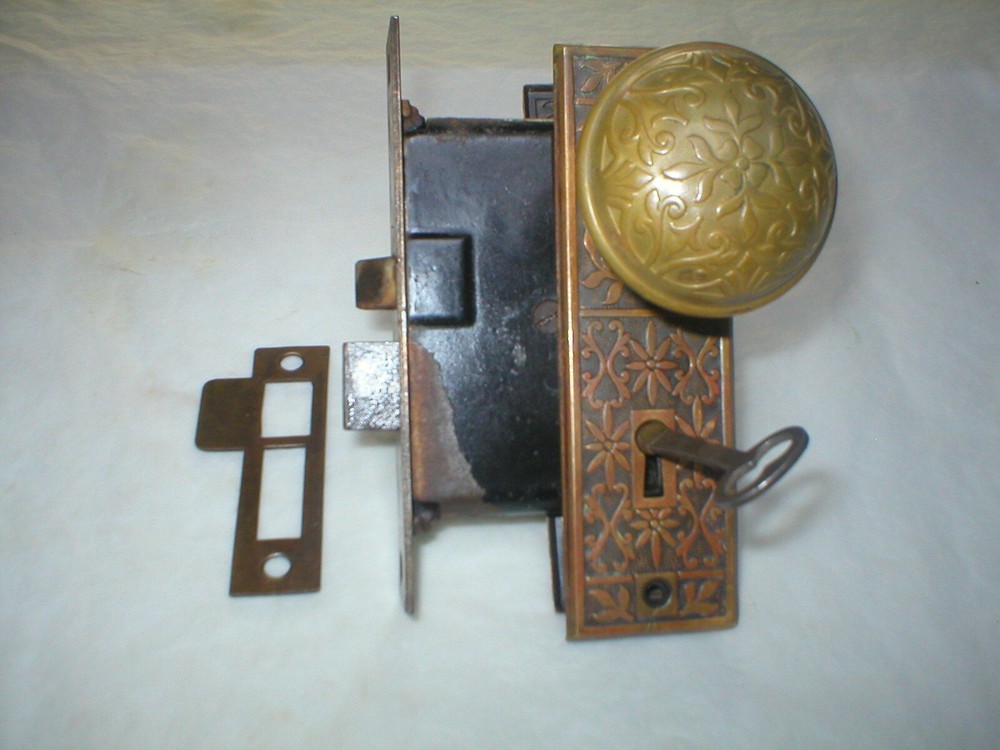 Antique Victorian Era Door Hardware