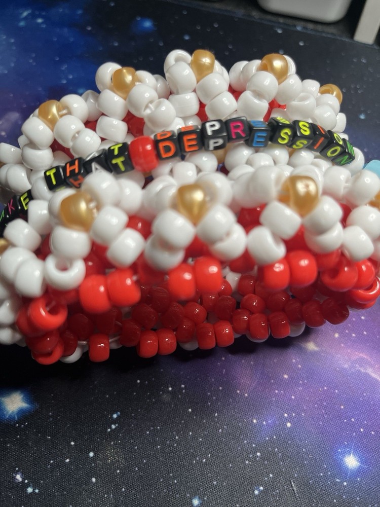 HazBin Hotel Lucifer “Take That Depression” Cuff
