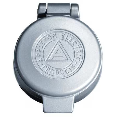 Appleton Electric Ptsc60b Receptacle Spring Cover, 60A, 4P
