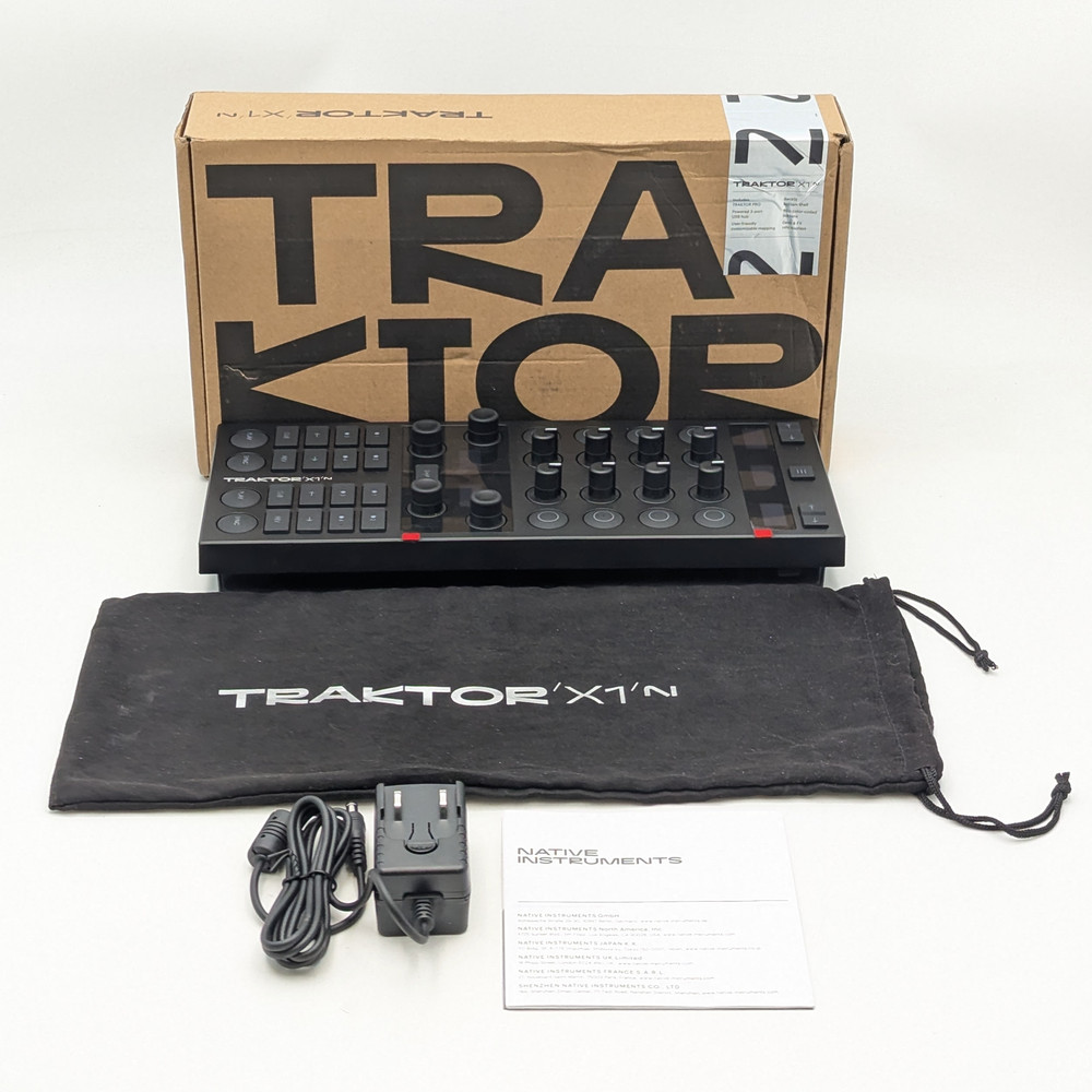 Native Instruments Traktor X1 MK3 DJ Controller Module (NI-29149) | Black
