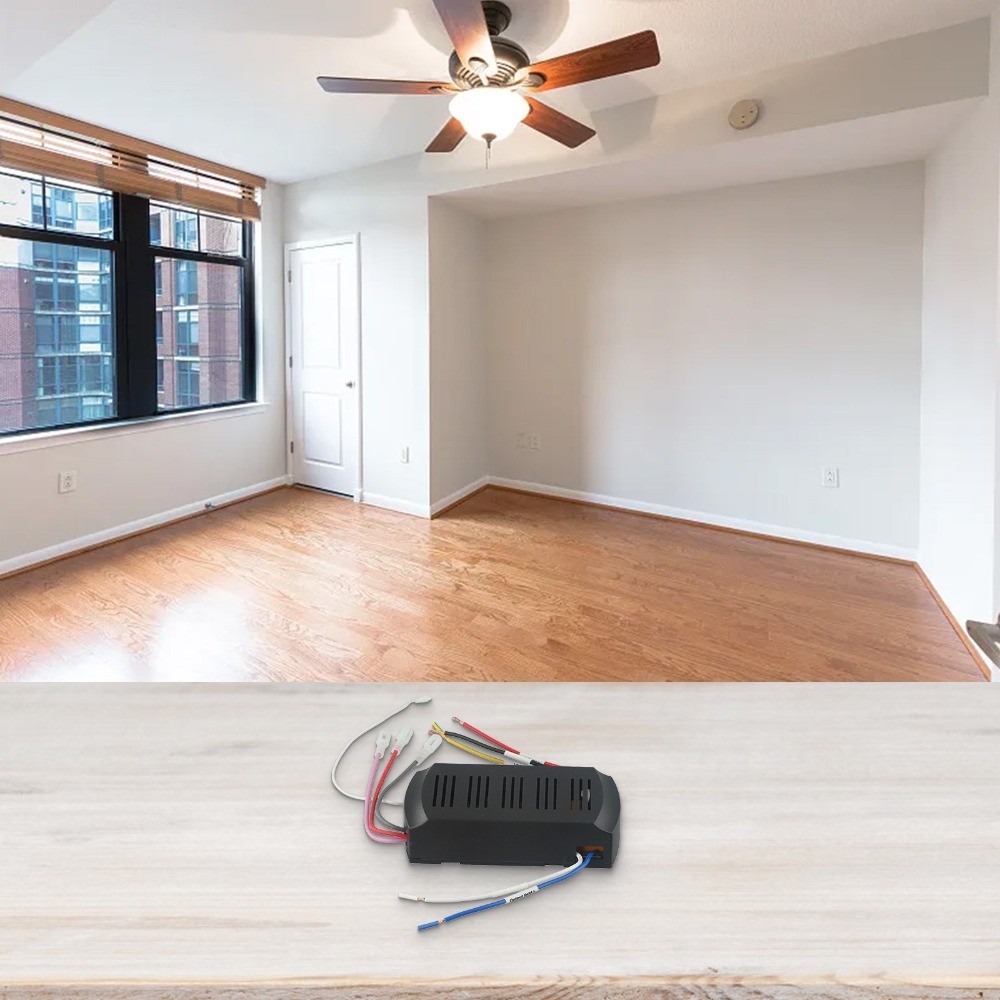 With 6 Speed Options And Easy-Installation- Ceiling Fan Remote Receiver