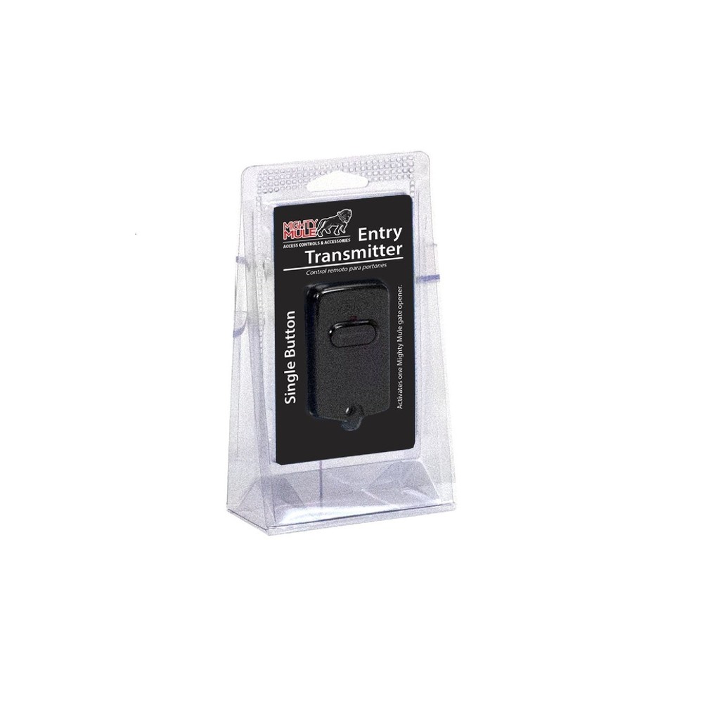 Single Button Gate Opener Remote FM135 Black