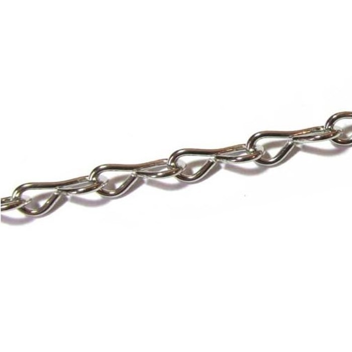 18 Gauge Jack Chain Silver 10'Hank