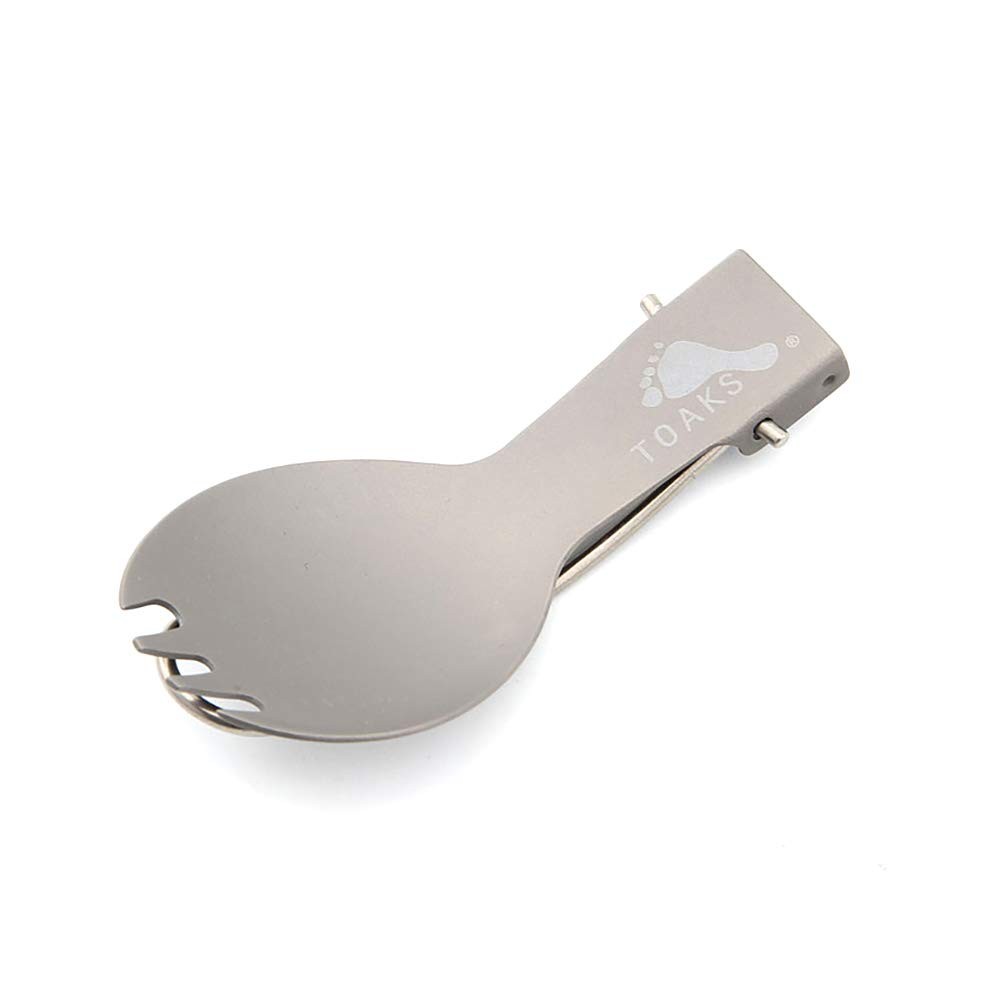TOAKS Titanium Folding Spork Gray