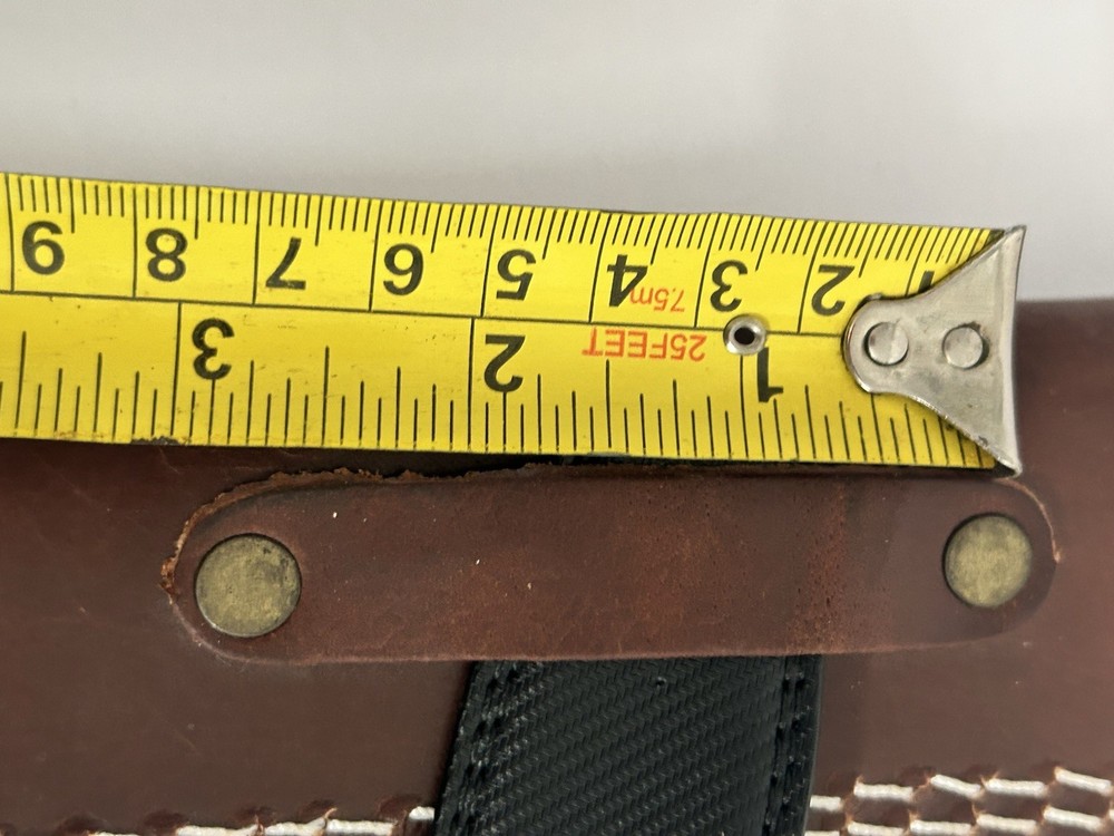 Brown Leather straight Fixed Blade Knife Sheath