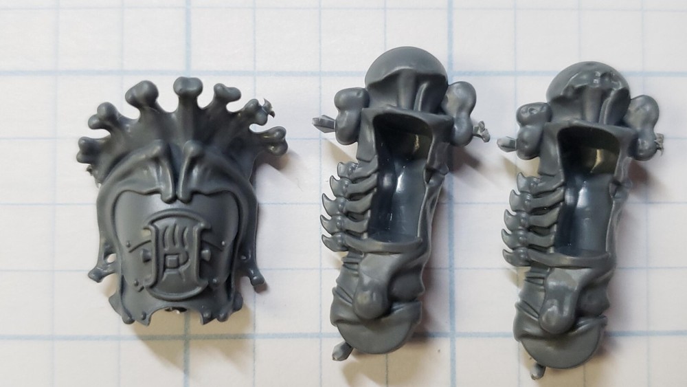 Warhammer Ossiarch Bonereapers Bits Gothizzar Harvester Armored Bone Arm LFT