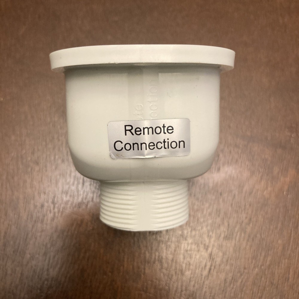 Remote connection for tankless water heater