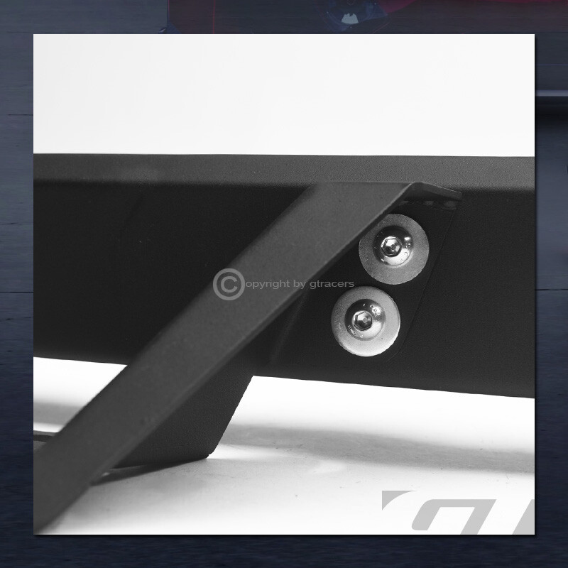 For 2009-2018 Dodge Ram Crew Cab Modular Drop Step Nerf Bars Board - Matte Black