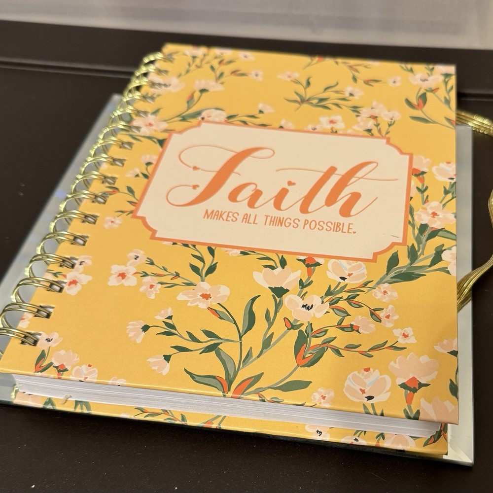Brand New Writing Journal "Faith Makes All Things Possible"