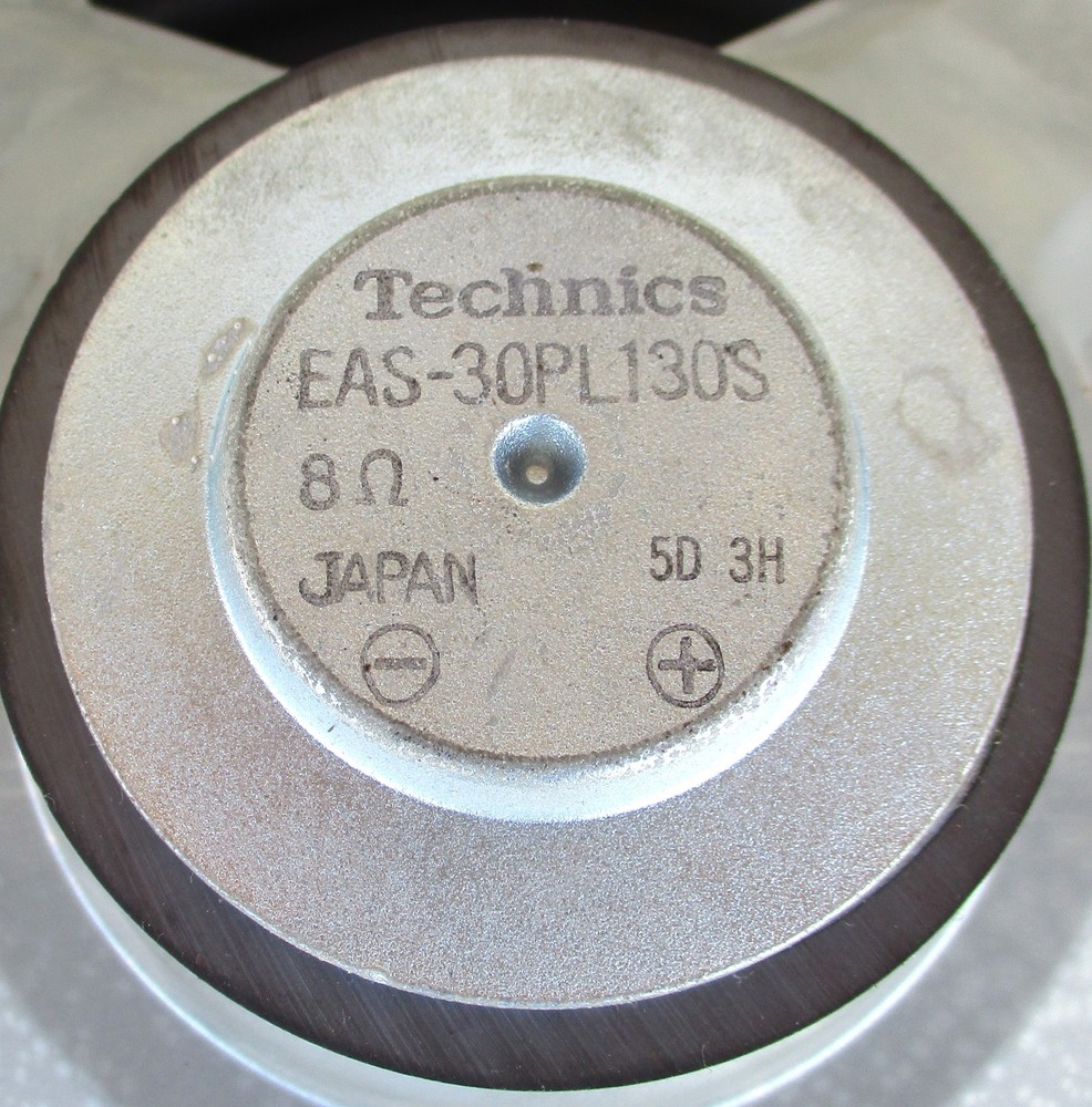 One Technics EAS30PL130S 8-Ohm 12" Woofer Speaker Tested