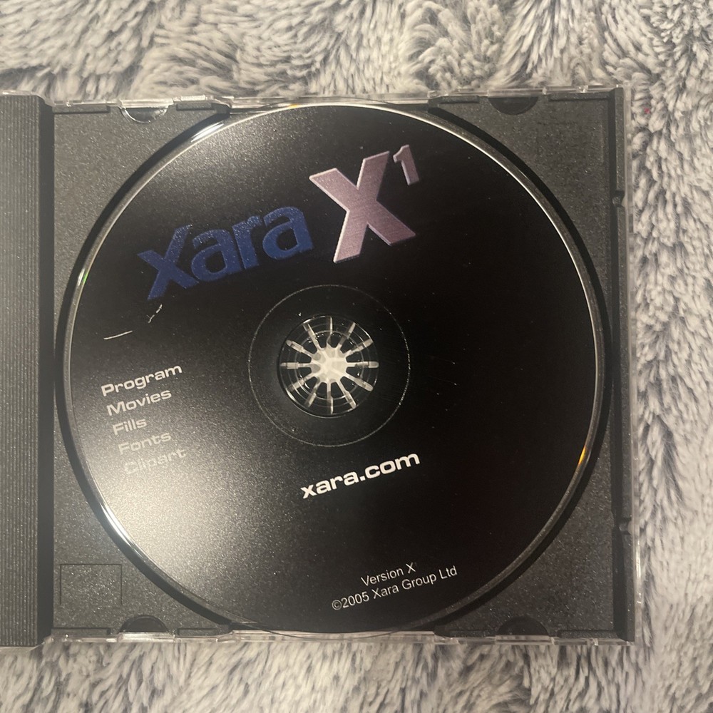 Xara 2005 X1. Graphics Software CD. Rare.