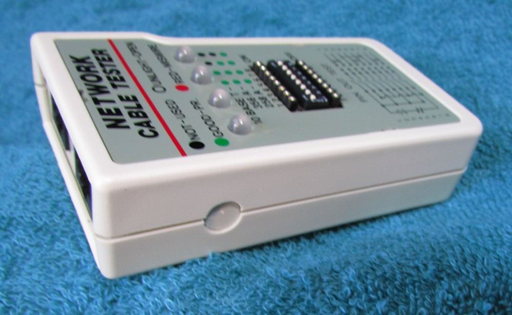 Vintage NETWORK CABLE TESTER Serial No. 288486