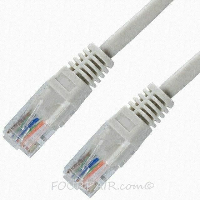 10 Pack Lot - 3ft CAT6 Ethernet Network LAN Router Patch Cable Cord Wire White