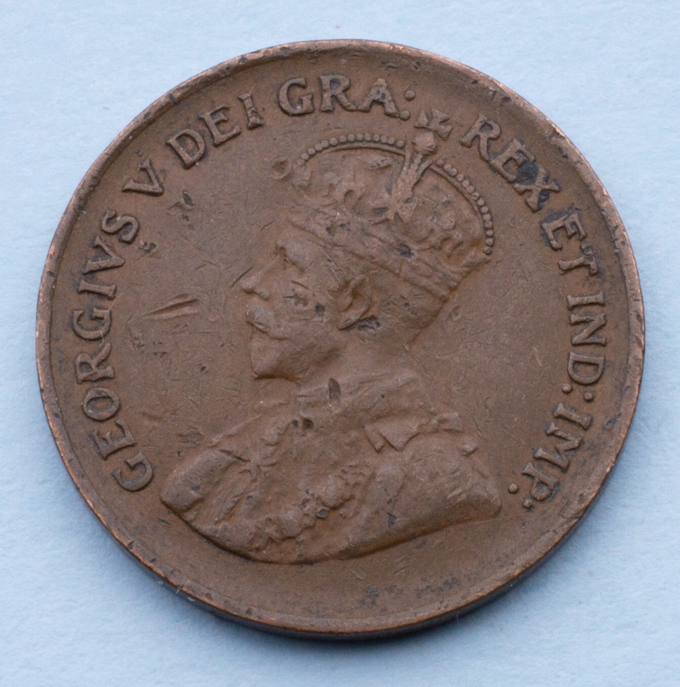 1932 Canada 1 Cent KM# 28