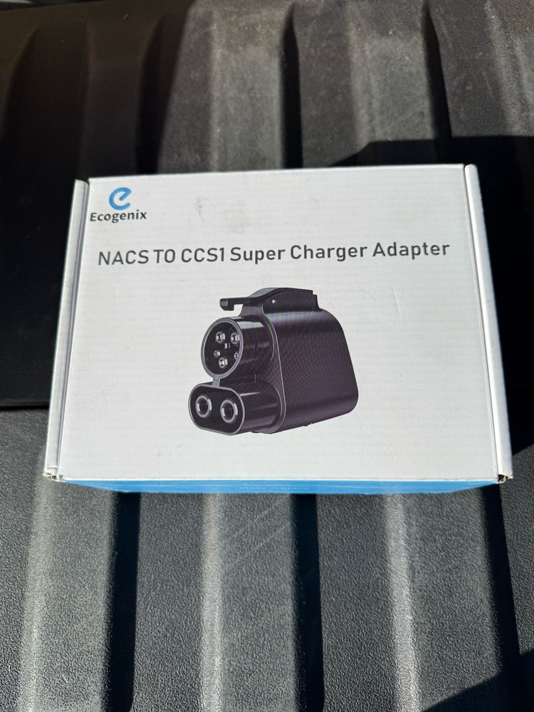 Ecogenix NACS to CCS1 Super Charger Adapter
