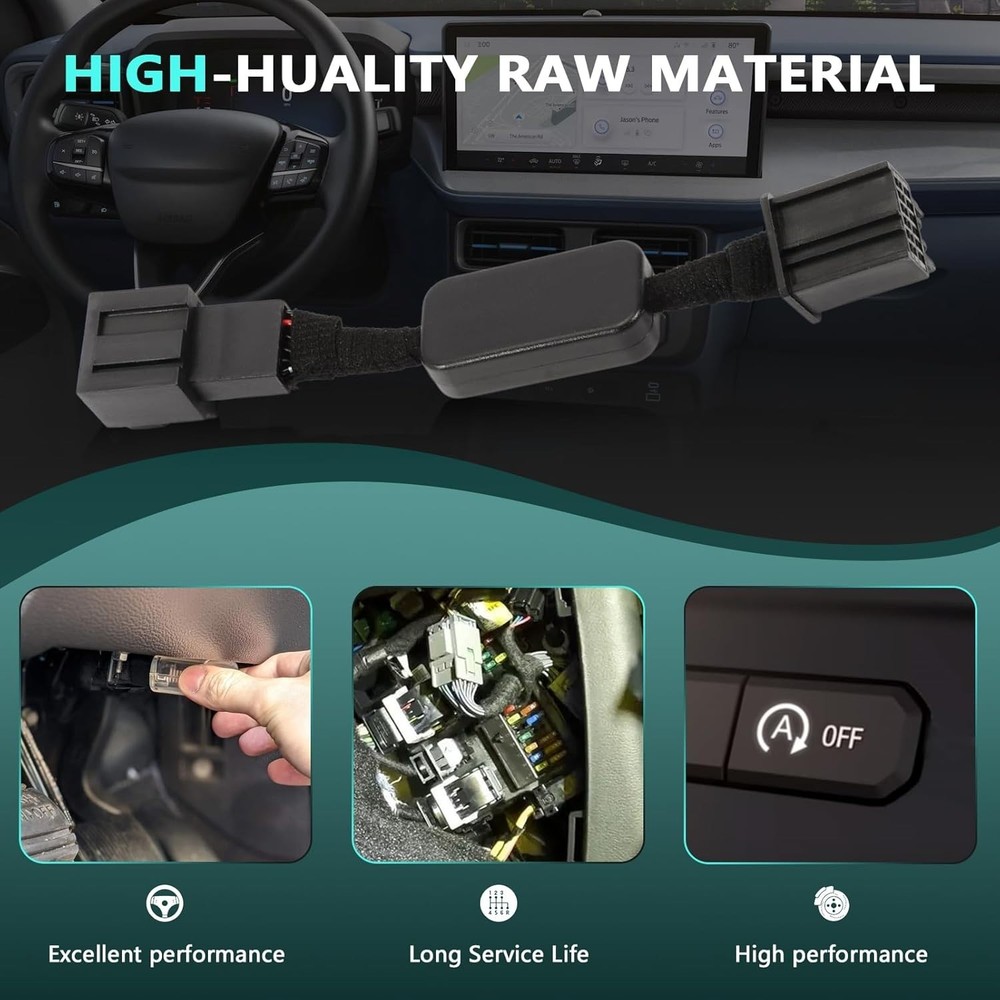 Auto Start Stop Eliminator Engine System Harness Cable fits Maverick 2025