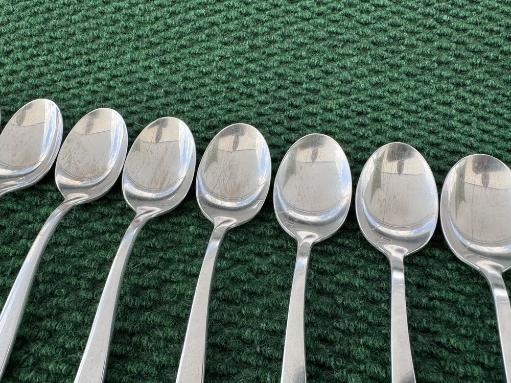 Nancy Prentiss NPS2 Stainless Curved Handle Satin Silverware Flatware 66 Pieces