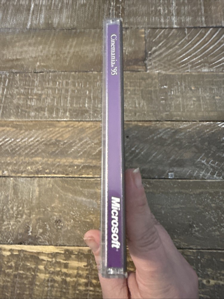 Microsoft Cinemania 95 Software PC Cd Rom
