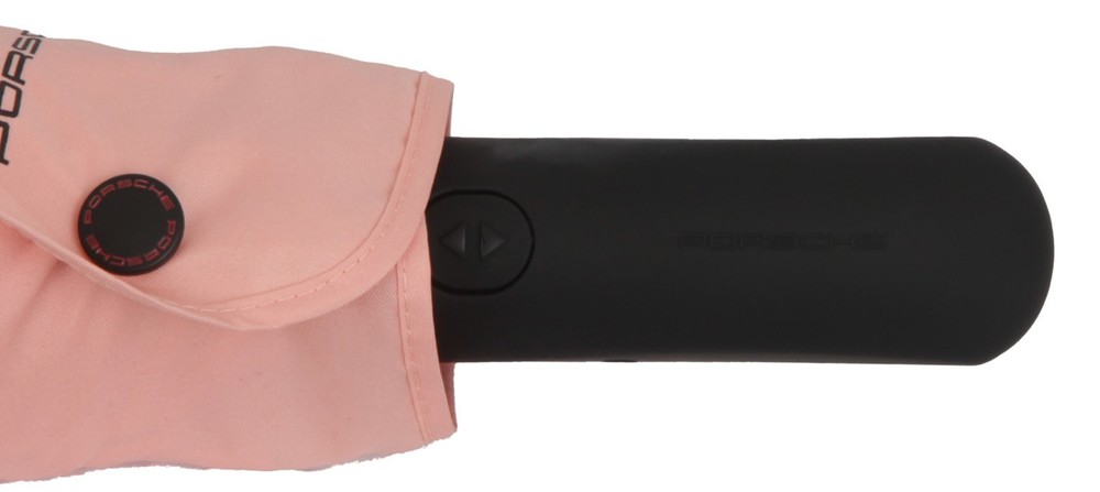 Porsche Pink Sau Automatic Foldable Umbrella Pink