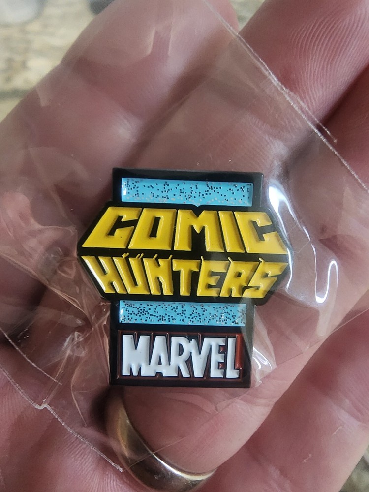Gencon 2024 Exclusive Comic Hunters Enamel Pin Spin Masters