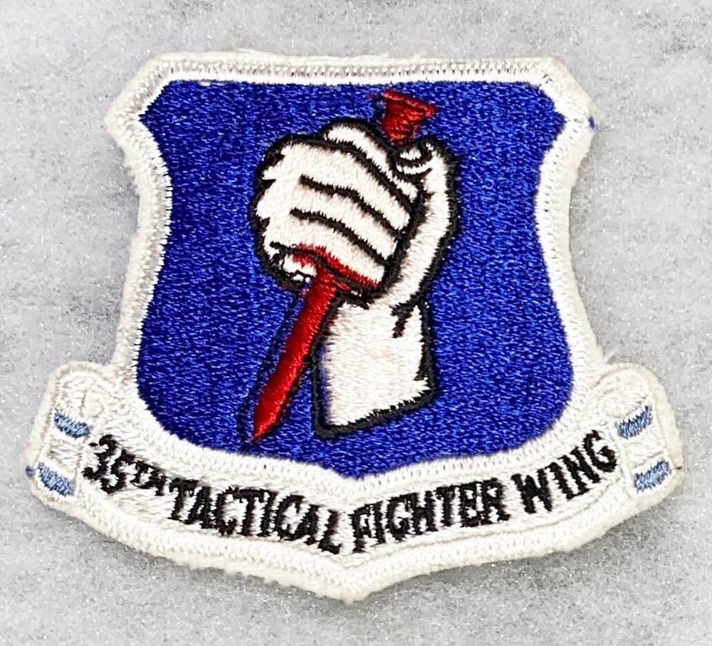 US Air Force 35th Tactical Fighter Wing Squadron Patch