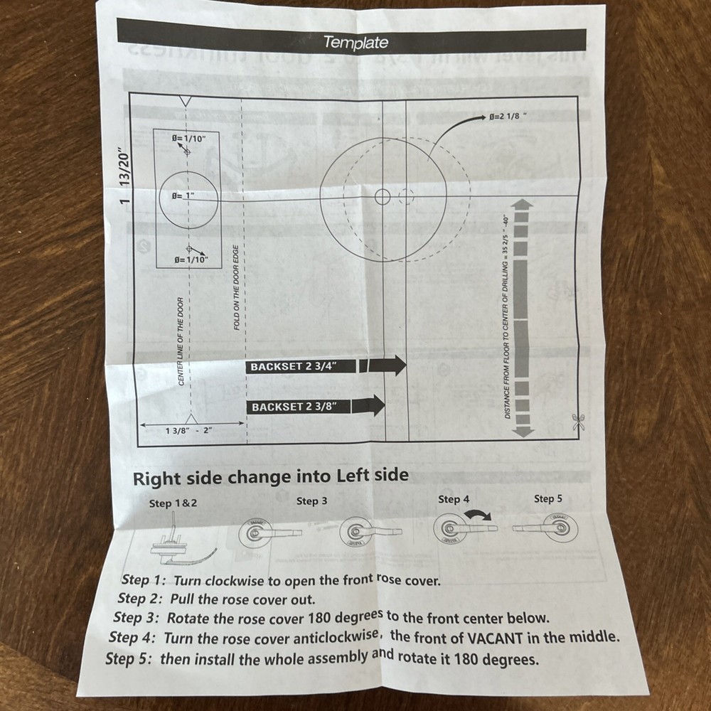 Brunswick Commercial Entry Indicator Lock