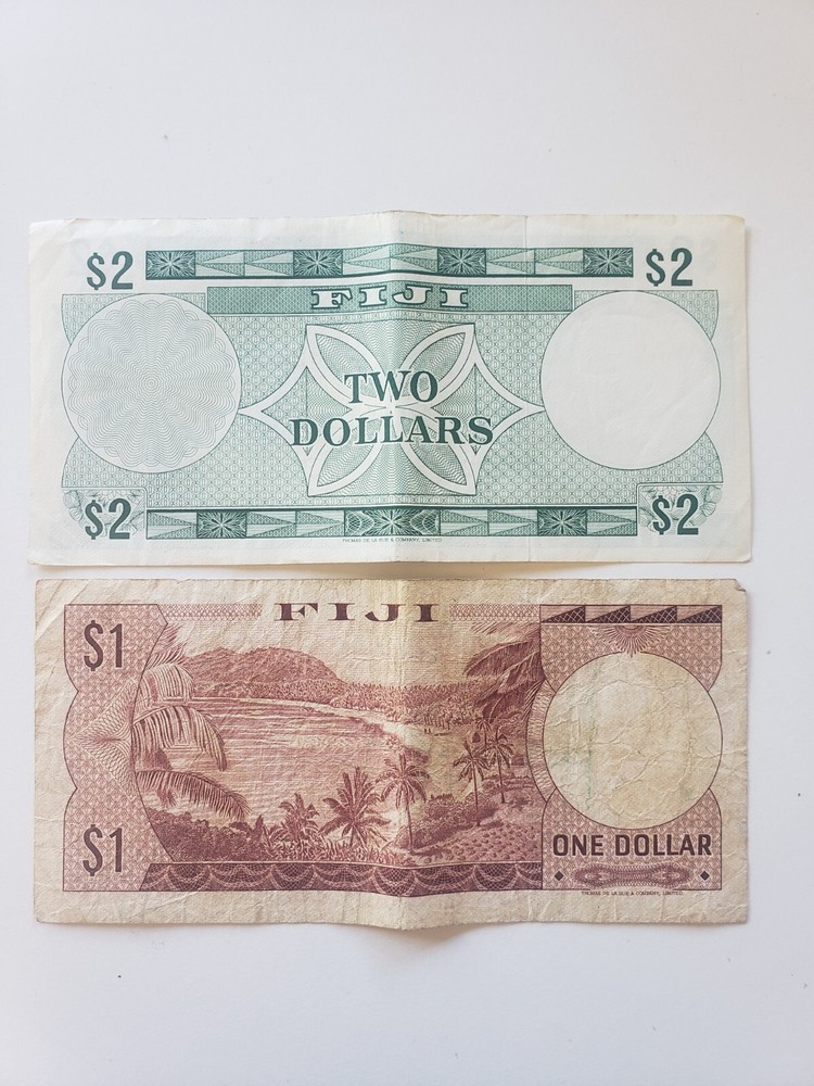 Fiji 1968-1986 notes an coins collection