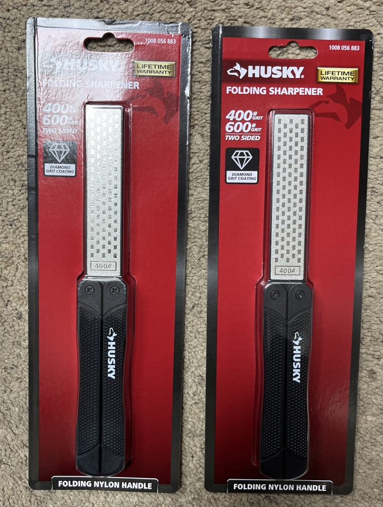 Husky Folding Sharpener (2PK)