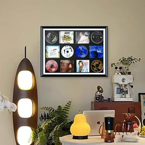 DVD storage rack stand,CD/DVD case display frame,Signe Dalbum Display