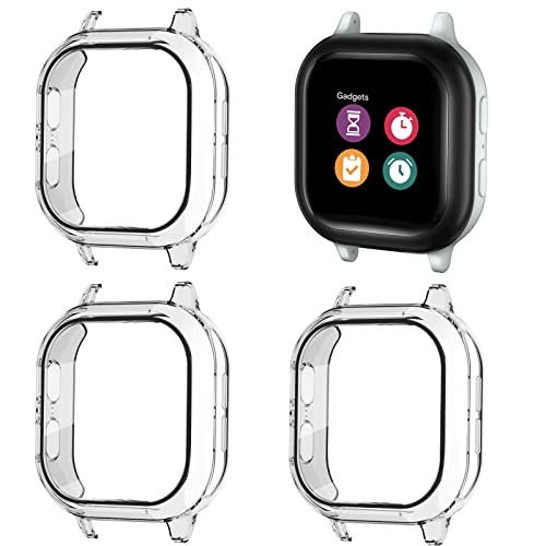 [3-Pack] Case Compatible Screen Protector for Gizmo Watch 2 Clear+Clear+Clear