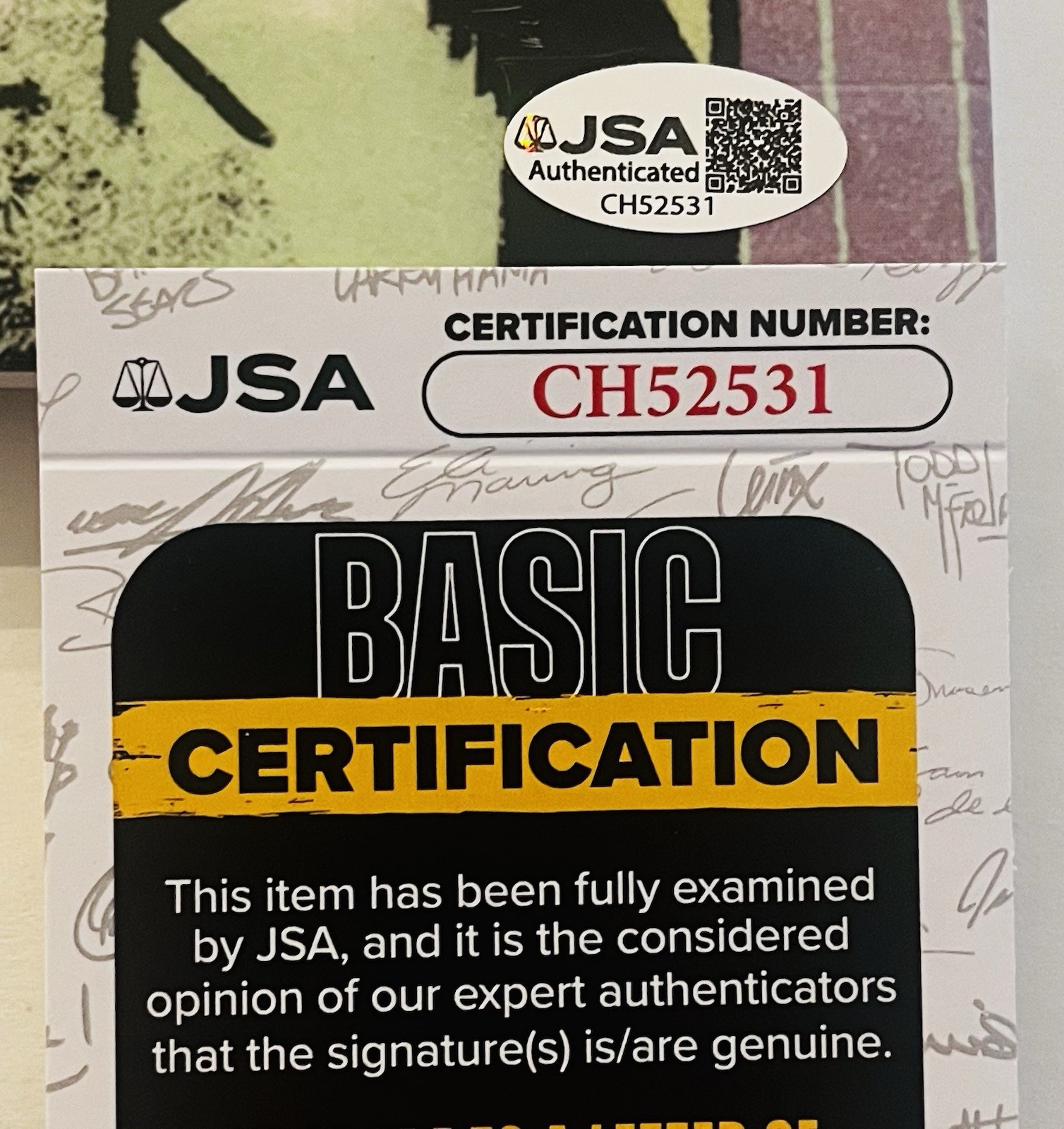 GORILLAZ SIGNED LP VINYL RECORD ALBUM DEL THE FUNKY HOMOSAPIEN DAN AUTOMATOR JSA