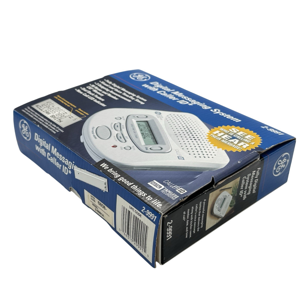 GE Digital Messaging System Answering Machine Caller ID 2-9991
