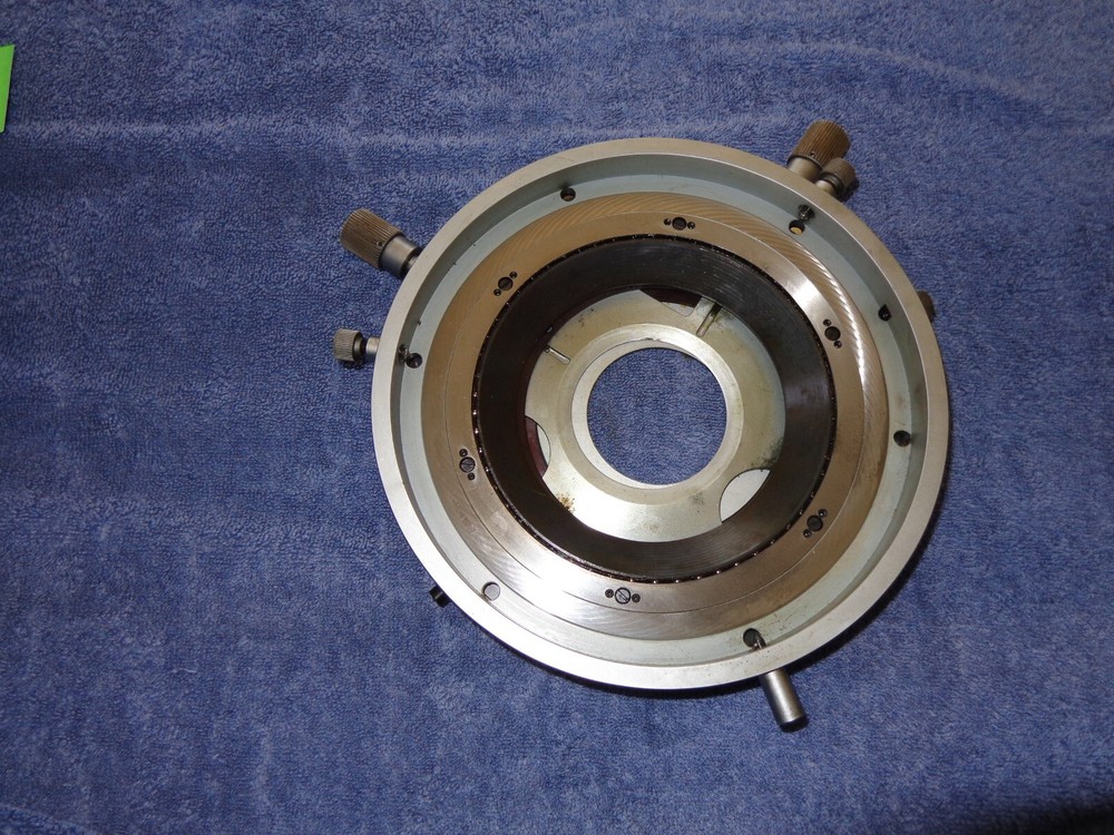 OPTICAL COMPARATOR CROSS SLIDE 8.5"DIA. ROTARY TABLE