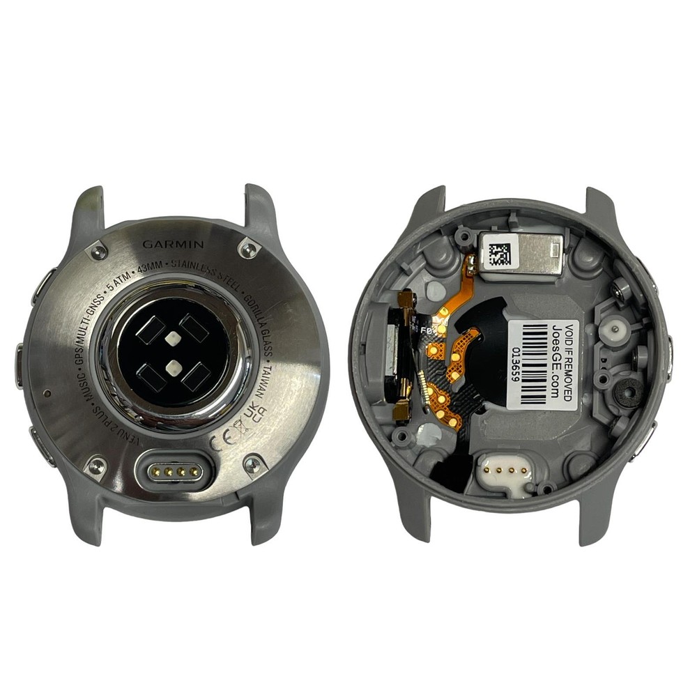 Garmin Venu 2 Plus Smartwatch Main Shell Housing + Heart Rate + Speaker (Gray)