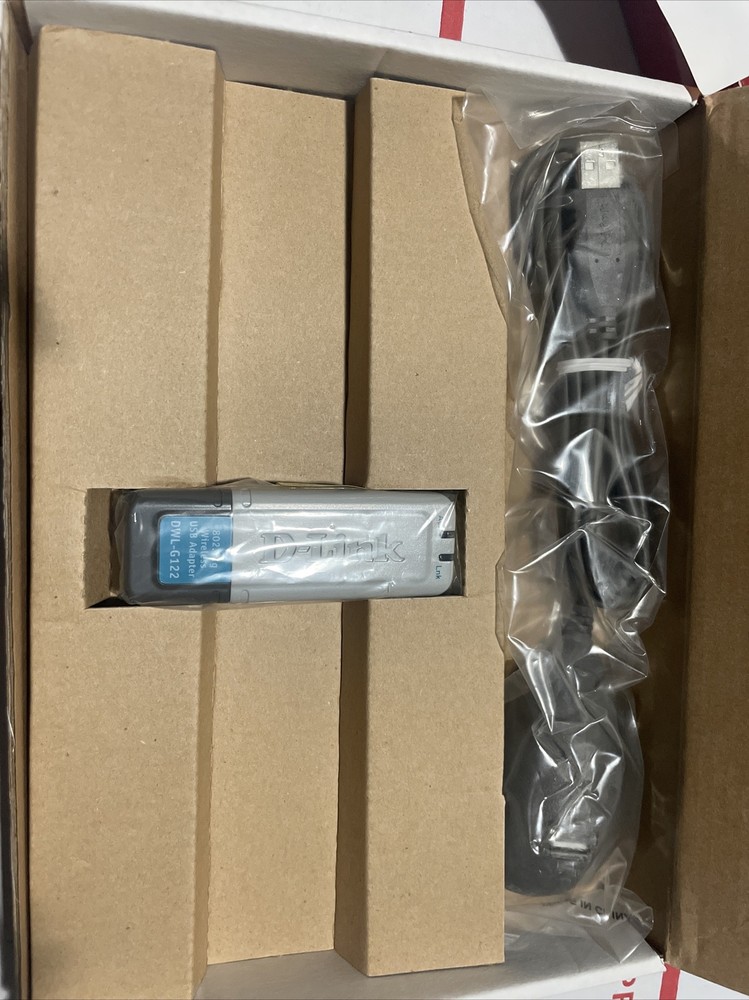 D-Link DWL-G122 Wireless G 802.11g 54Mbps USB Adapter