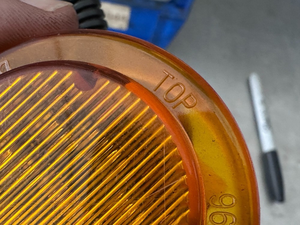 Dialight 17001AB807 Amber Replacement Light