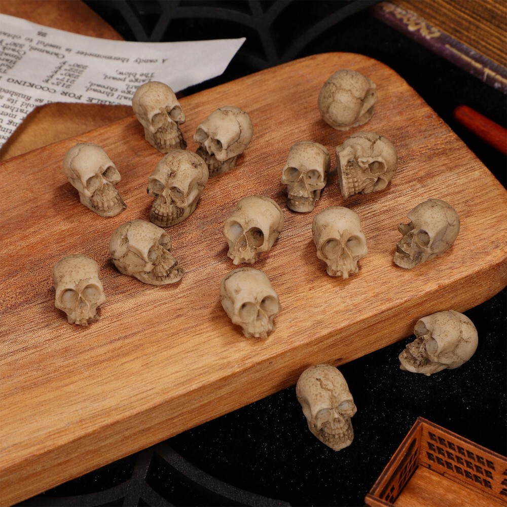 20pcs Skulls Creative Funny Skull Skull Model Decoration Desktop