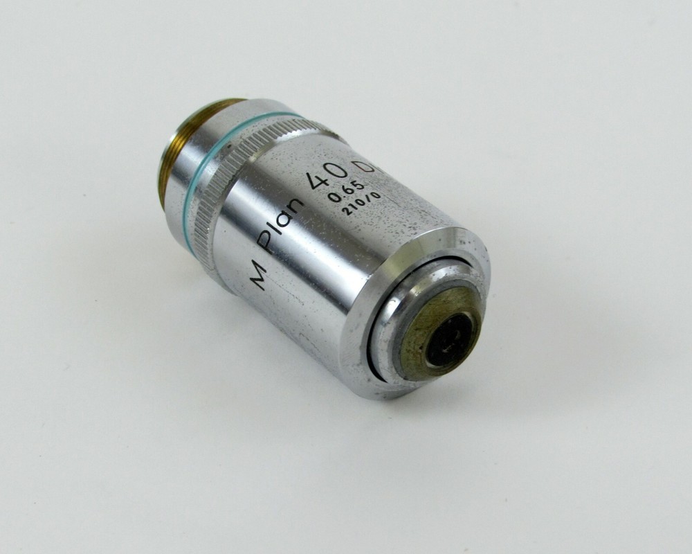 Nikon M Plan 40x / 0.65na DIC Microscope Objective - 1mm Working Distance