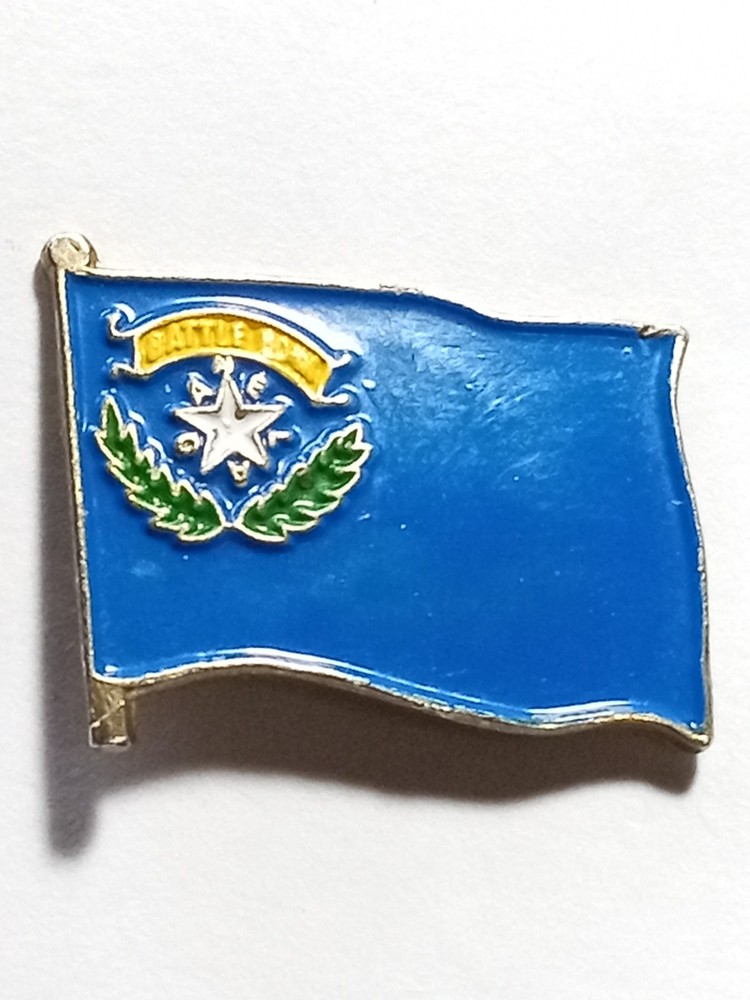 Nevada State Flag Lapel Pin – Battle Born Pride
