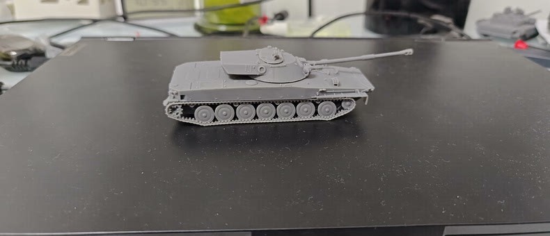 3D printing model kit 1/72/87/48 Soviet 906 Engineering Light amphibious tank