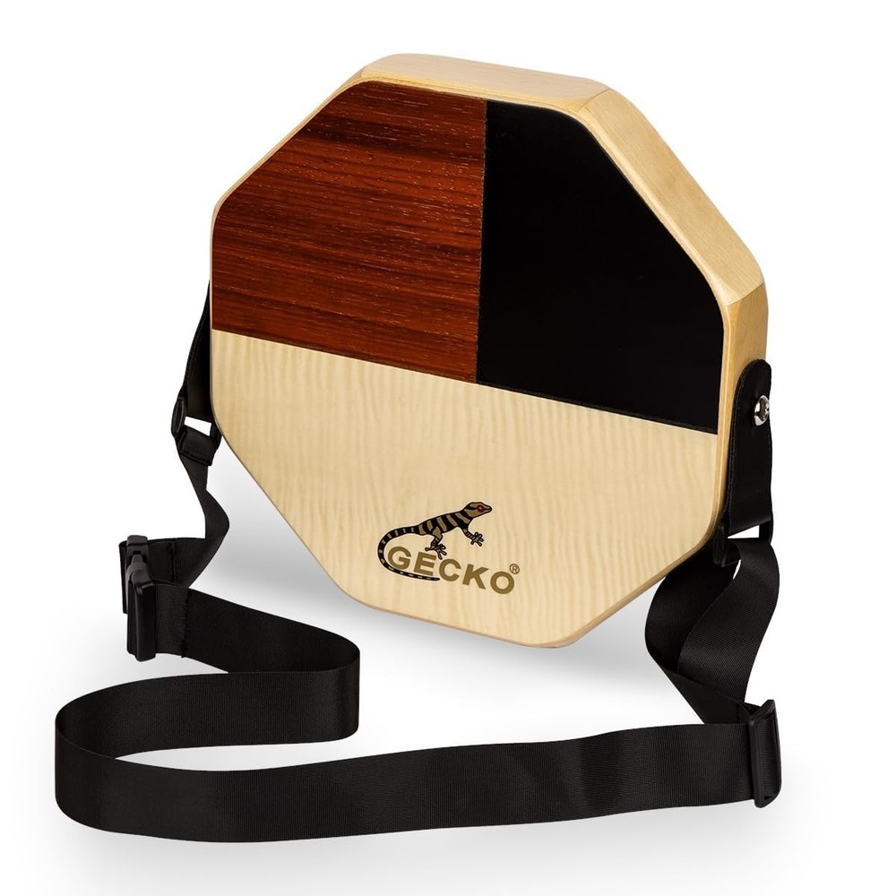 Cajon Drum, Mini Cajon Protable Hand Percussion Instrument with strap