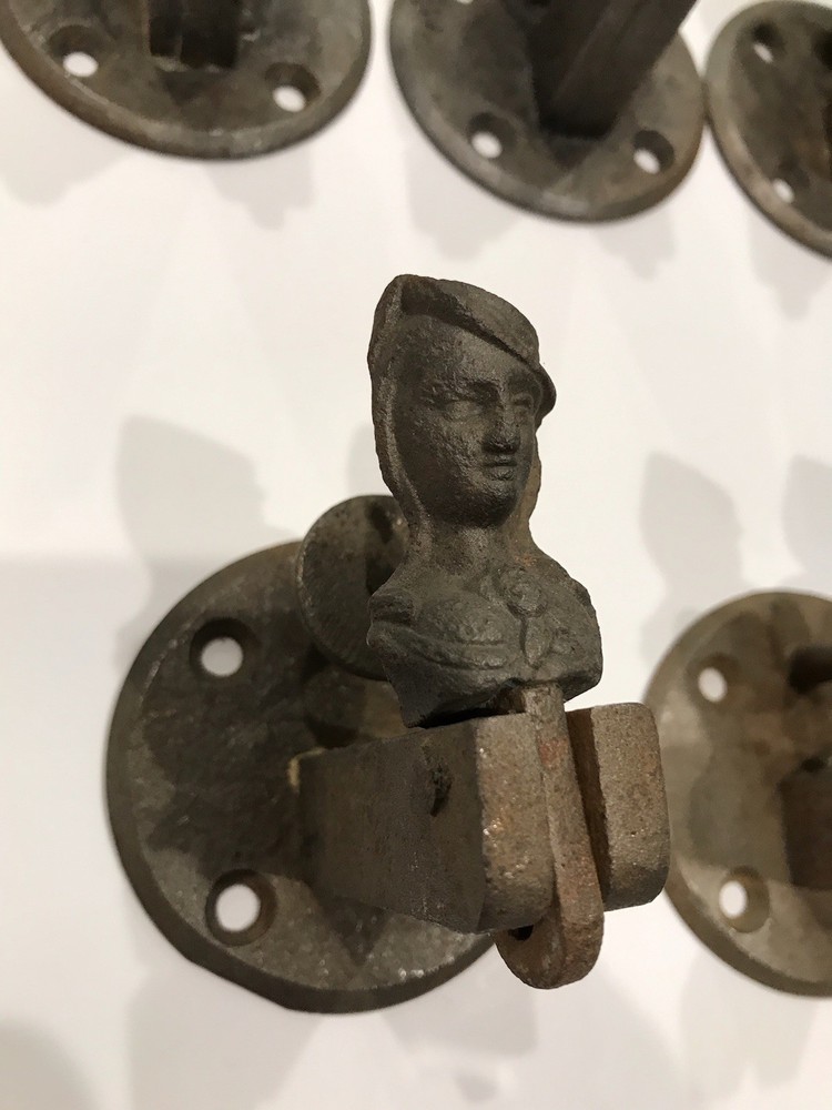 Antique Metal Shutter Stops